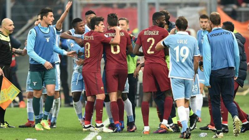 Roma defeated Lazio 2-0 in the Rome derby.