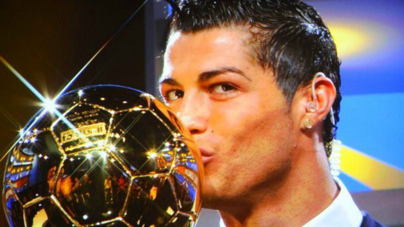 Cristiano Ronaldo wins the 2016 Ballon d'Or