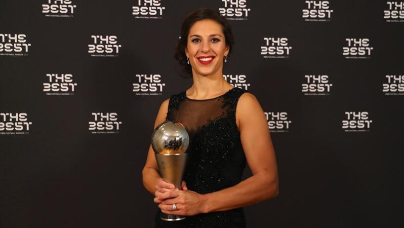 Carli Lloyd Wins FIFA Player of the Year