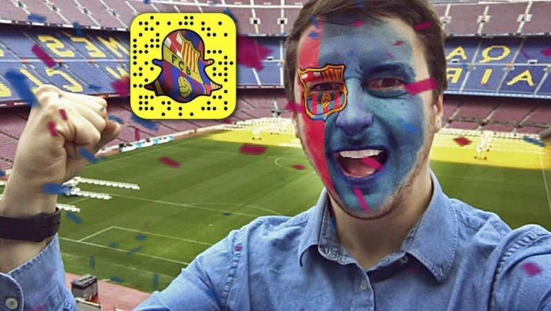 FC Barcelona Snapchat Lense
