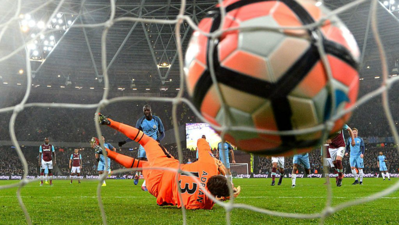 Yaya Toure scores a penalty