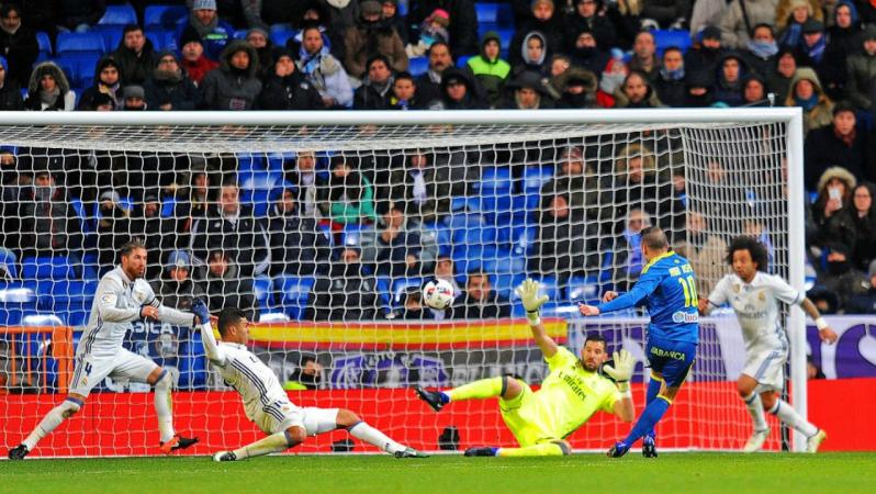 Celta Vigo score on Real Madrid