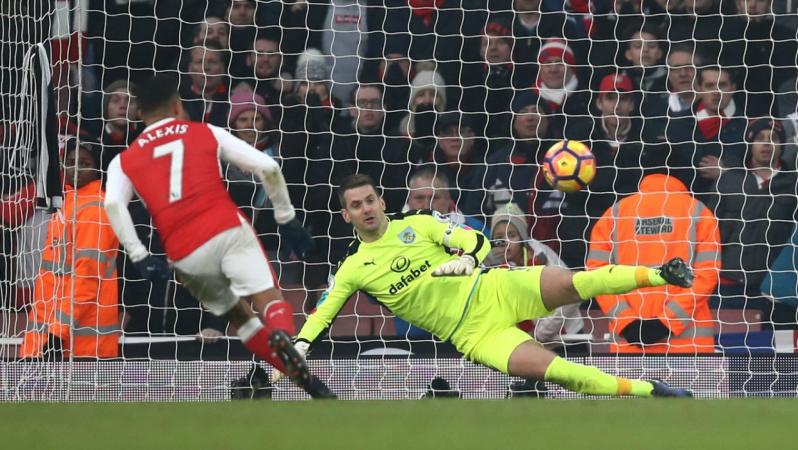 Alexis Sanchez penalty
