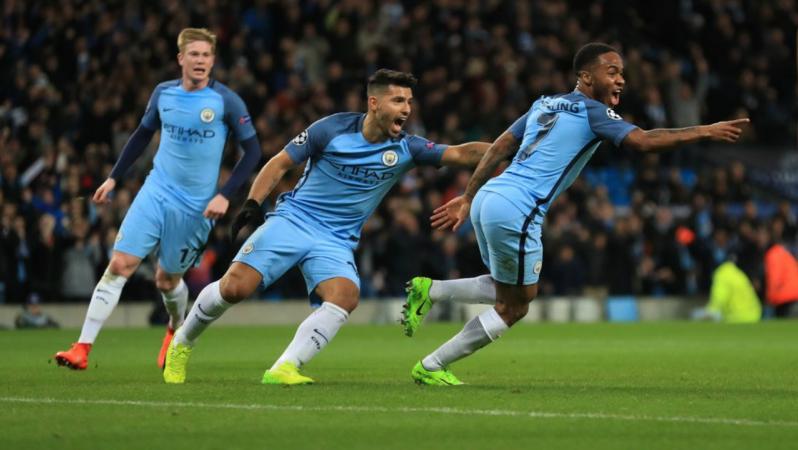 Manchester City defeat Monaco 5-3