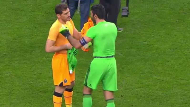Buffon and Casillas
