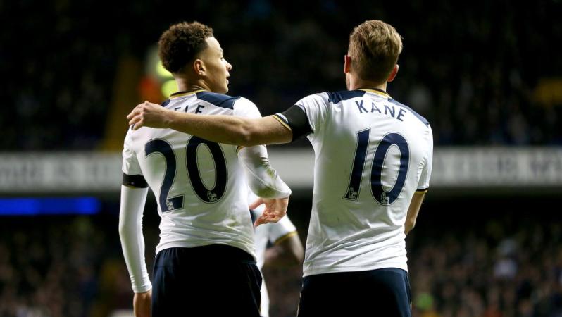 Harry Kane and Dele Ali