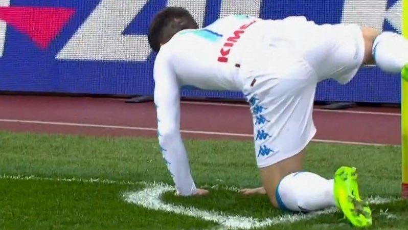 Dries Mertens celebration