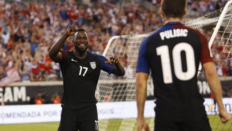 Jozy Altidore and Christian Pulisic
