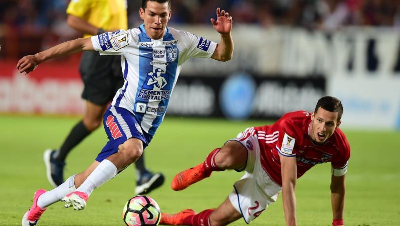 Chucky Lozano and Matt Hedges