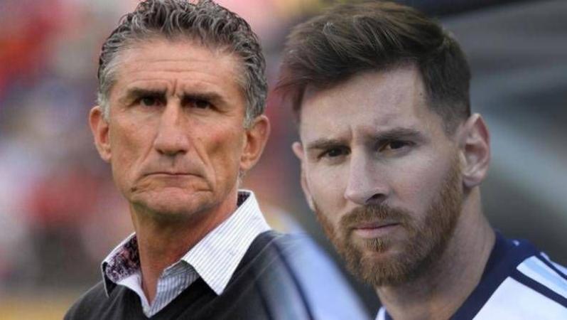 Edgardo Bauza and Lionel Messi