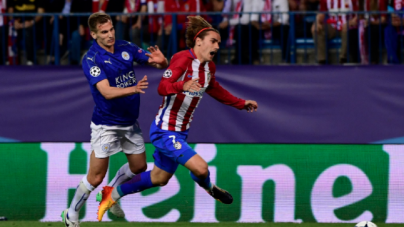 Antoine Griezmann Penalty Call vs Leicester 