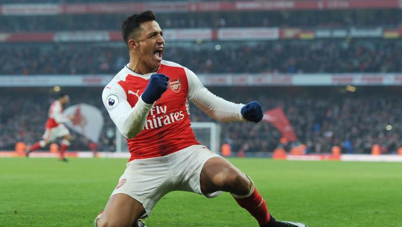 Alexis Sanchez Free Kick Goal 
