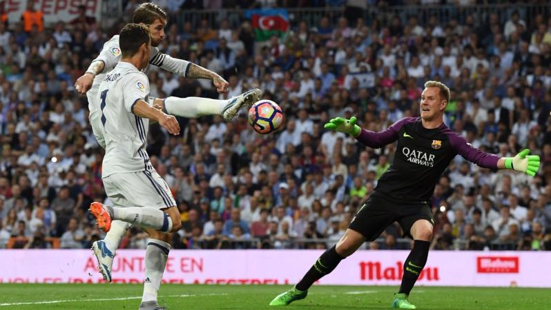 Ter Stegen makes 12 saves in Sunday's El Clasico
