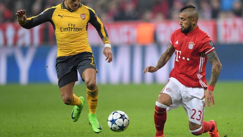 Alexis Sanchez and Arturo Vidal