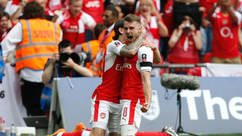 Aaron Ramsey and Hector Bellerin