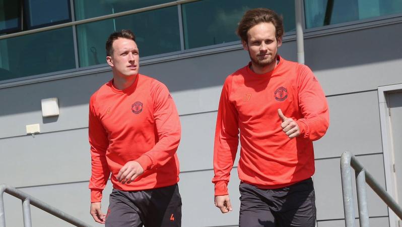 Phil Jones and Daley Blind