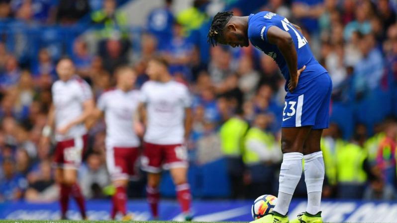 Burnley defeat Chelsea 3-2.