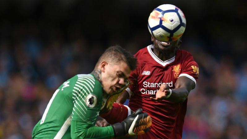 Sadio Mane red card