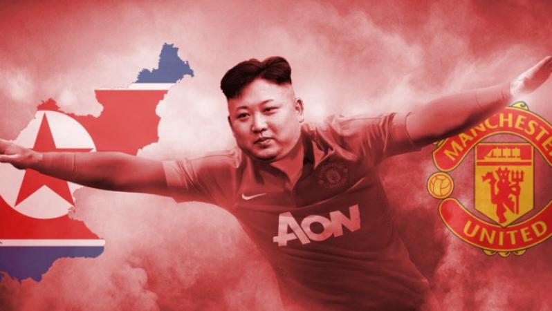 Kim Jong-un Manchester United