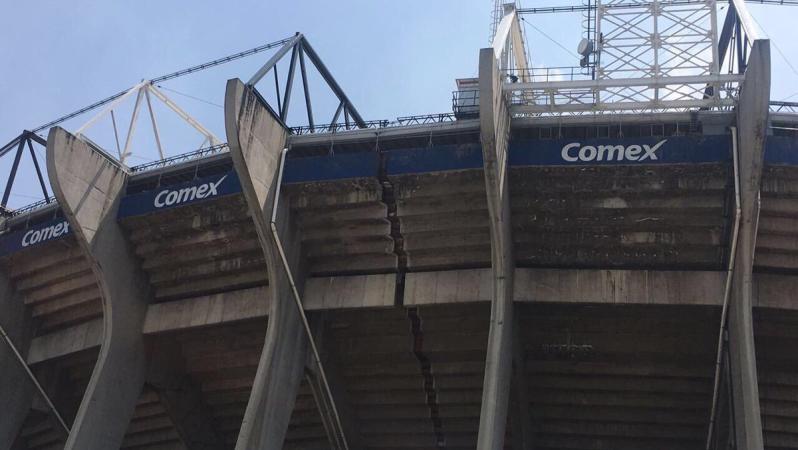Mexico City Earthquake Estadio Azteca