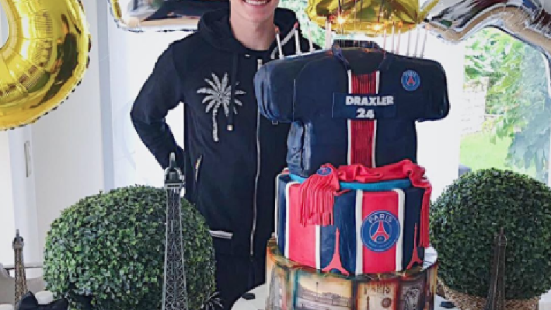 Julian Draxler birthday cake