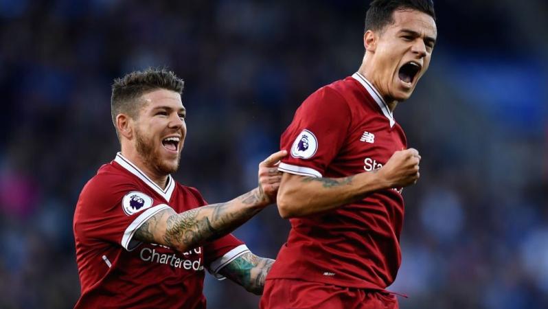 Coutinho goal vs Leicester City