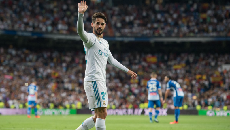 Isco highlights Espanyol