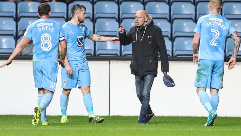 Coventry City fan pitch invasion