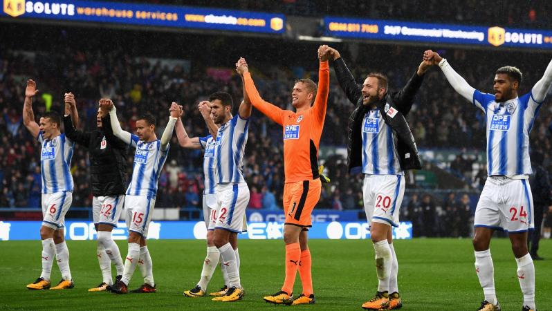 Huddersfield Beat Manchester United with an epic block