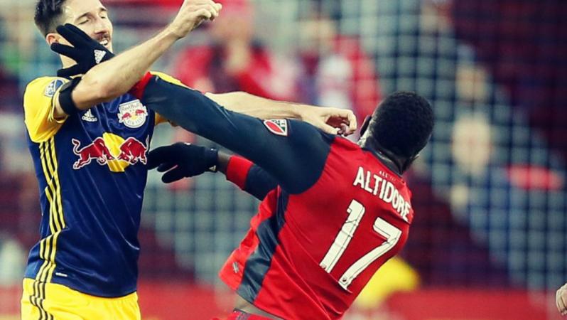 Jozy Altidore Sacha Kljestan fight