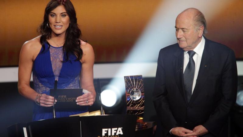 Hope Solo Sepp Blatter Sexual Assault Allegations