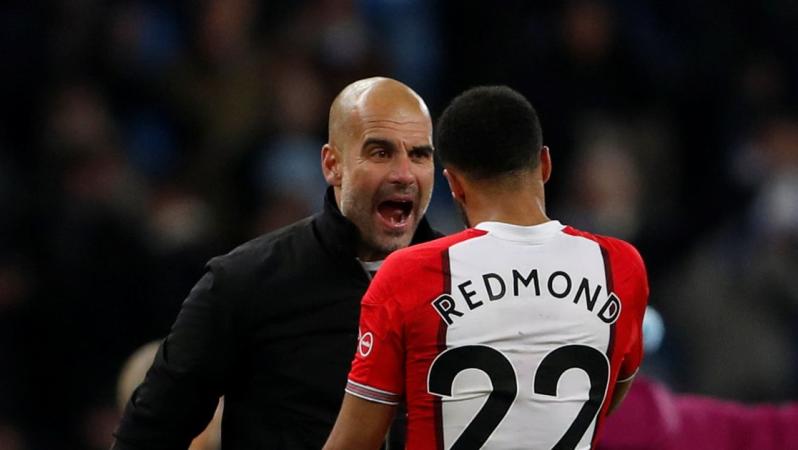 Pep Guardiola-Nathan Redmond