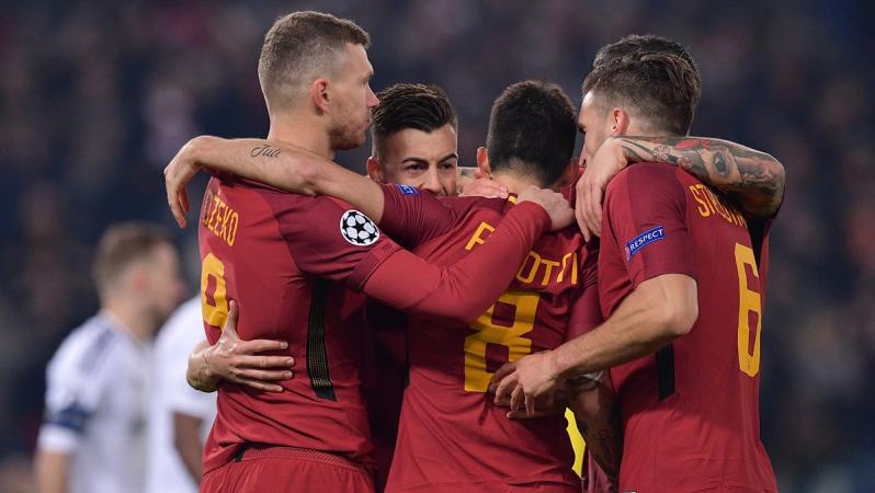 Roma advance to Champions League Round of 16