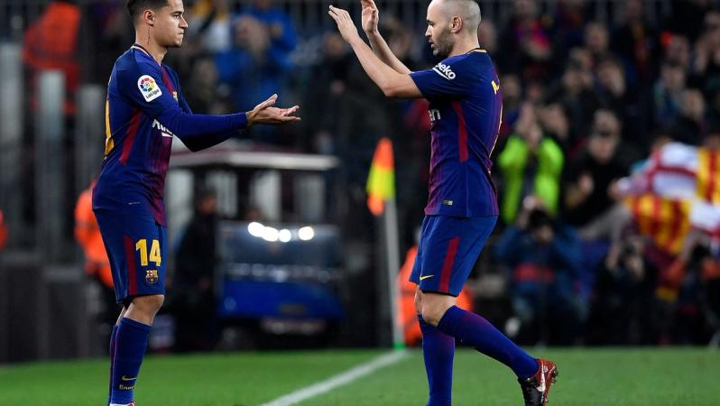 Philippe Coutinho Barcelona debut