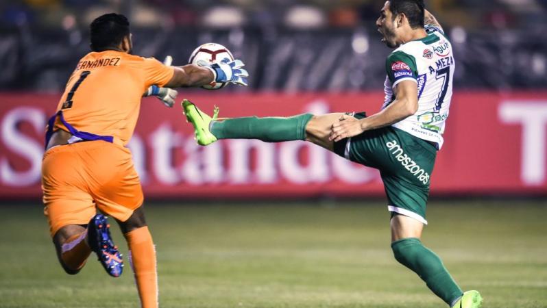 Oriente Petrolero goal