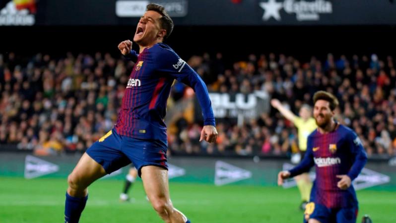 Philippe Coutinho Barcelona goal