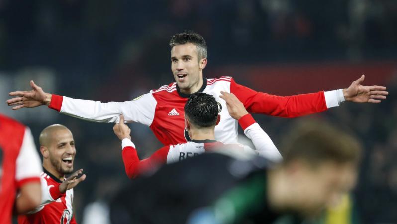 Robin van Persie Feyenoord goal