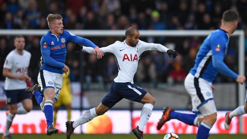 Lucas Moura Tottenham debut