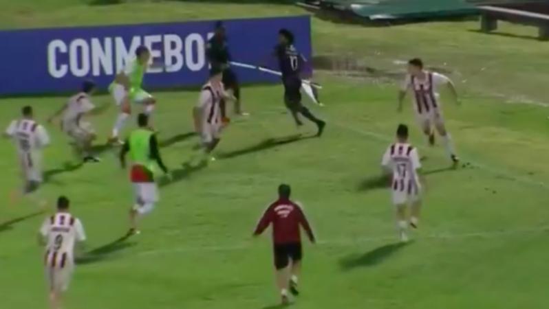 U-20 Copa Libertadores brawl