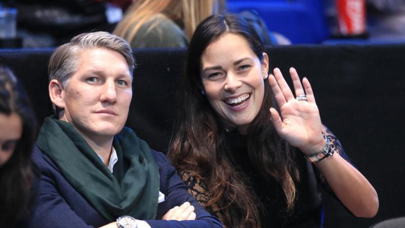 Bastian Schweinsteiger and Ana Ivanovic