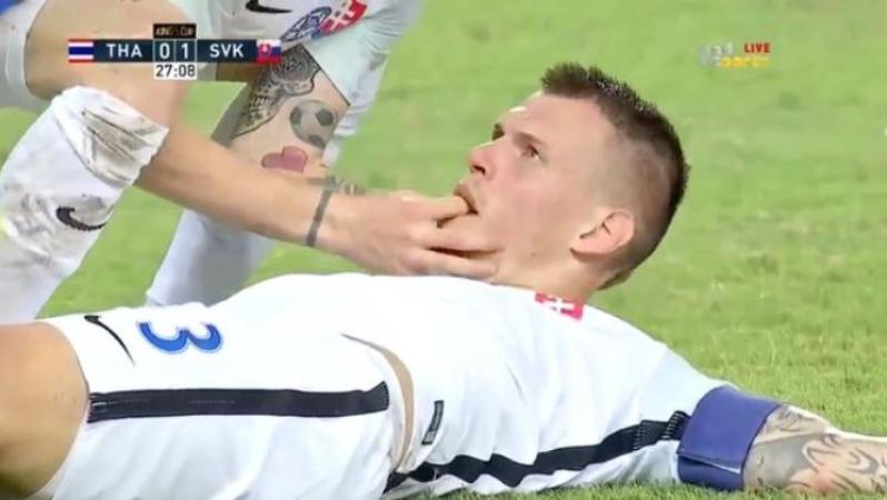 Martin Skrtel head injury