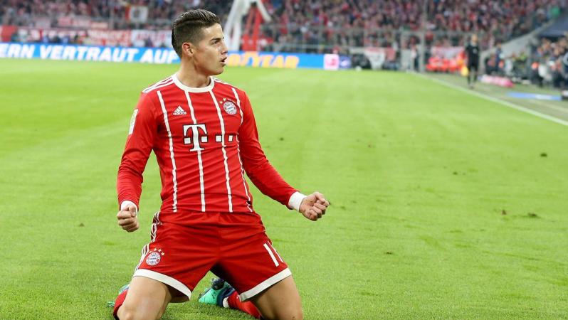 James Rodriguez Bayern Munich transfer fee