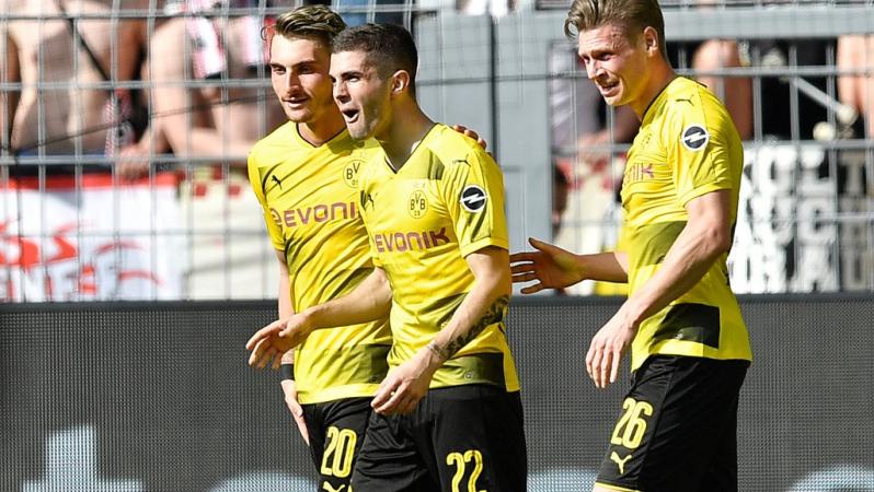 Christian Pulisic Borussia Dortmund assist