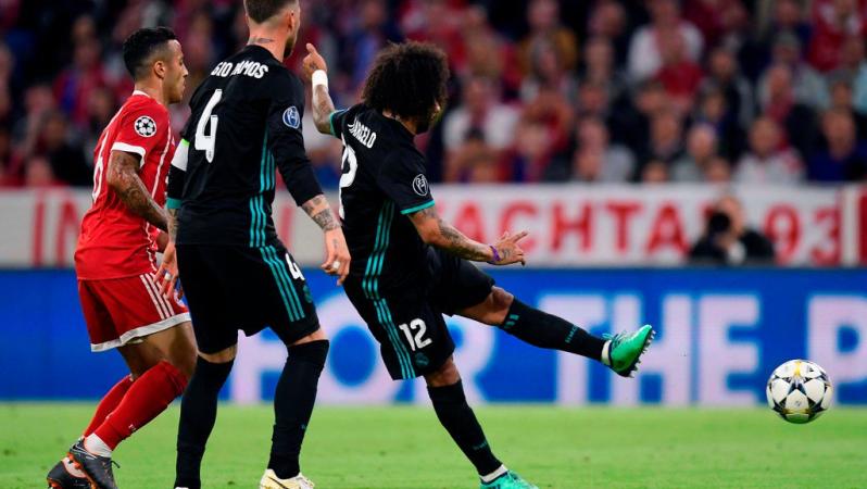 Marcelo goal vs Bayern Munich