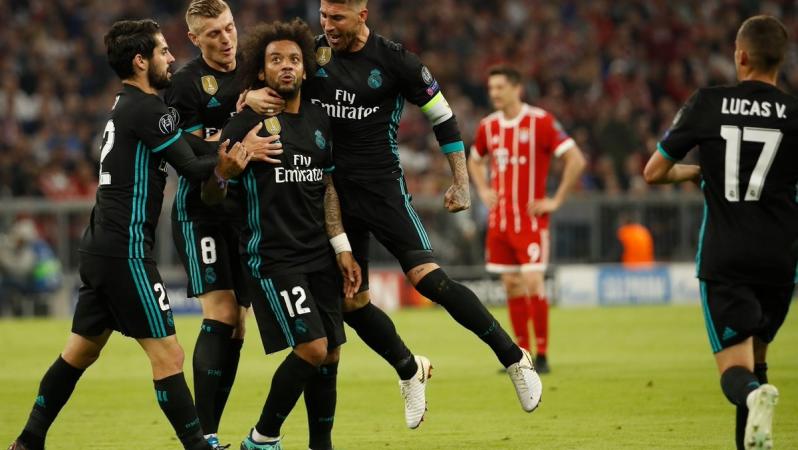Marcelo inspires Real Madrid over Bayern Munich