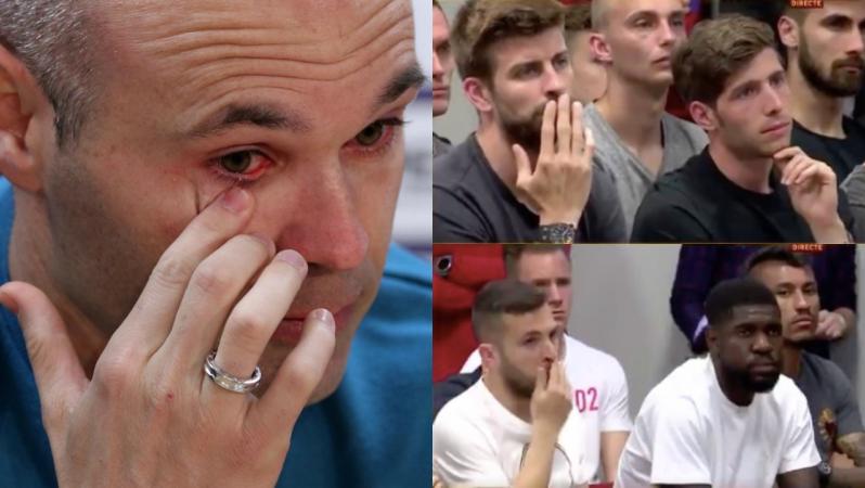 Andres Iniesta says goodbye