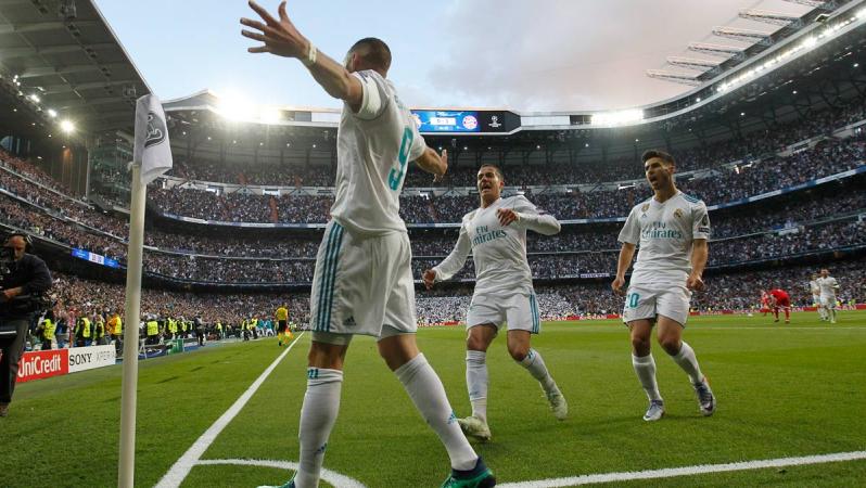 Karim Benzema goal vs Bayern Munich