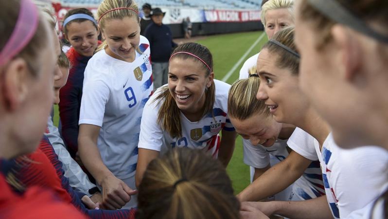 Alex Morgan USWNT Defeat Mexico 4-1