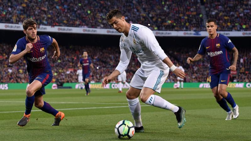 Cristiano Ronaldo goal vs Barcelona