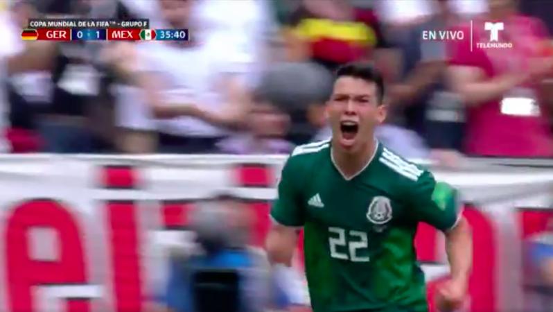 Hirving Lozano goal vs Germany